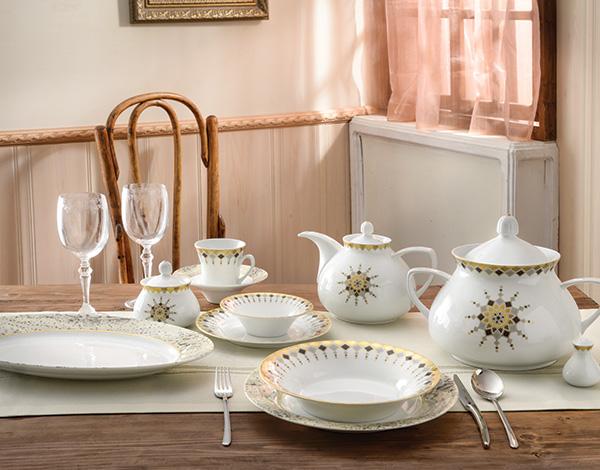 Dinner Set Tea set Complete Cleopatra 108pcs Desire Tableware