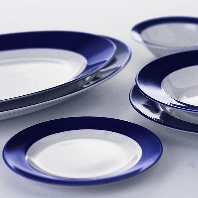 Why do we have to use porcelain or bone china dishes instead of disposable or other synthetic material for serving food ?