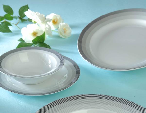 Dinner set - Silver liner (28pcs)
