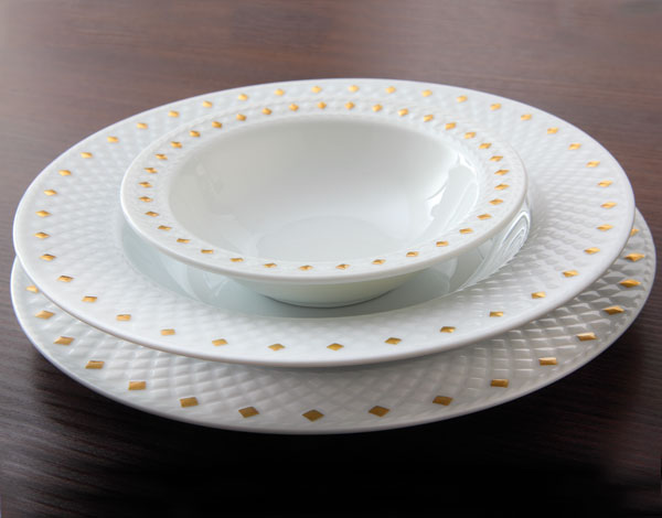 Dinner Set - Golden Diamond ( 28 pcs )