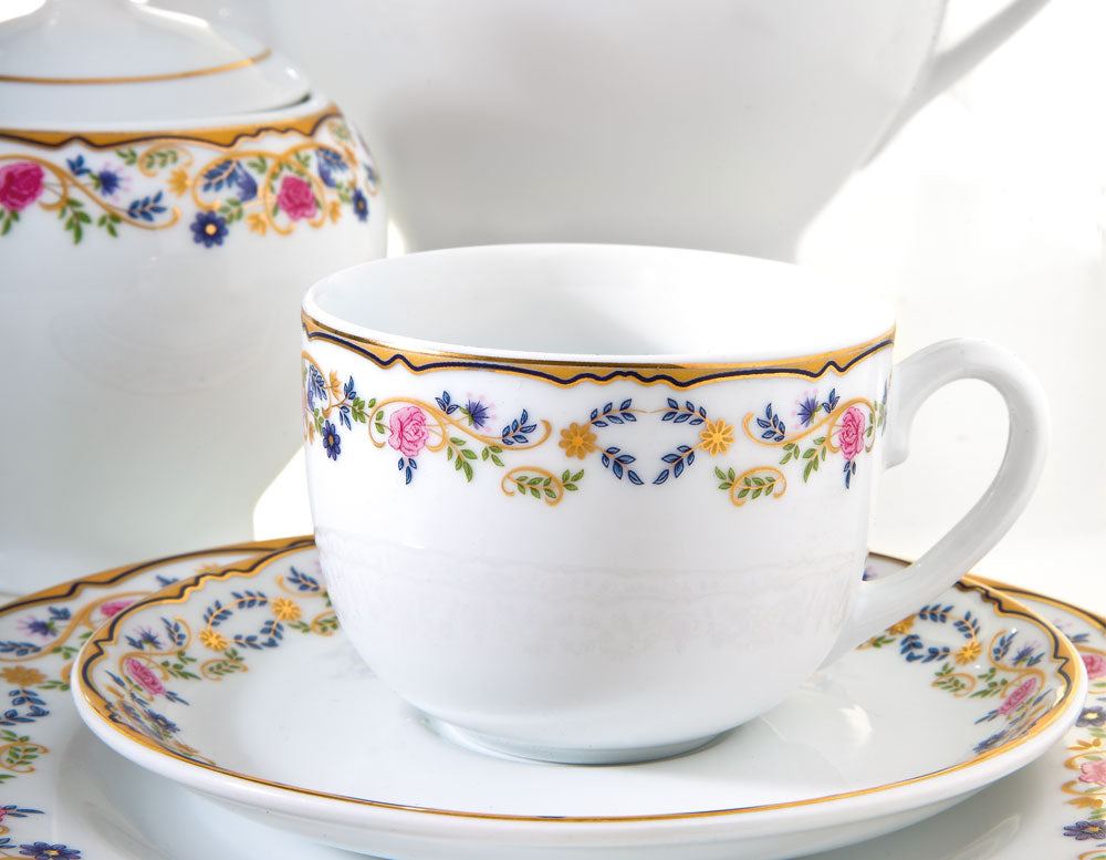 Dinner Set - Golden Spring  (17 pcs)