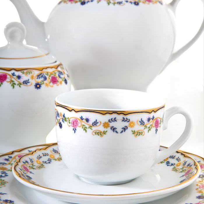 Dinner Set - Golden Spring  (17 pcs)