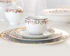 Dinner Set - Golden Spring  (17 pcs)
