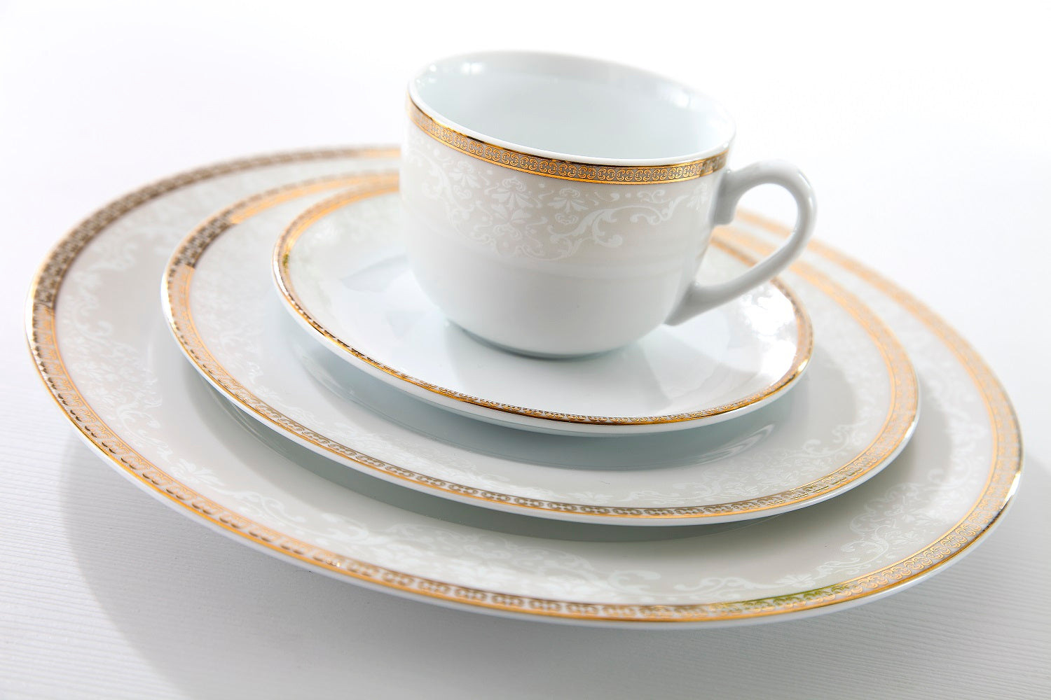 Dinner set - Riva Gold (28pcs)