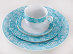 Dinner set - Sarvin Turquoise (28pcs)