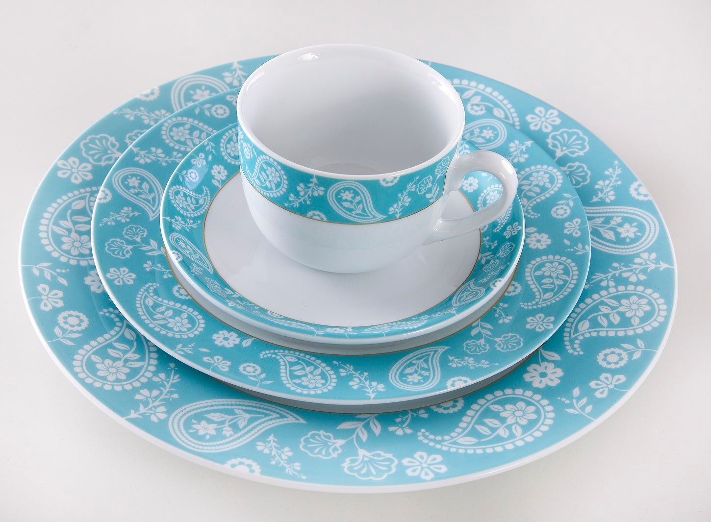 Dinner set - Sarvin Turquoise (28pcs)