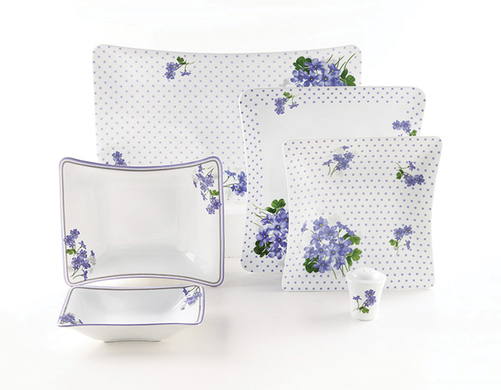 Dinner set - Violet Jasmin (29pcs)