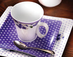 Dinner set - Violet Jasmin (29pcs)