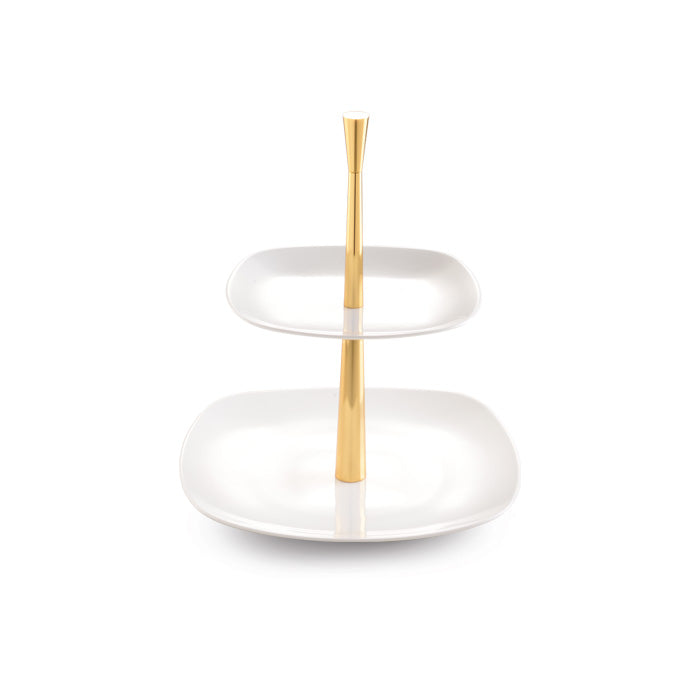 Serving Tray Quattro (two tier)