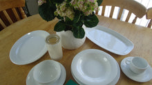 Dinner set - White Singles (8pcs)