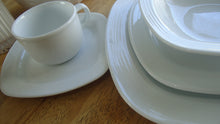 Dinner set - white Singles Quattro (5pcs)