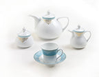 Tea Set - Armitage Turquoise (18pcs)