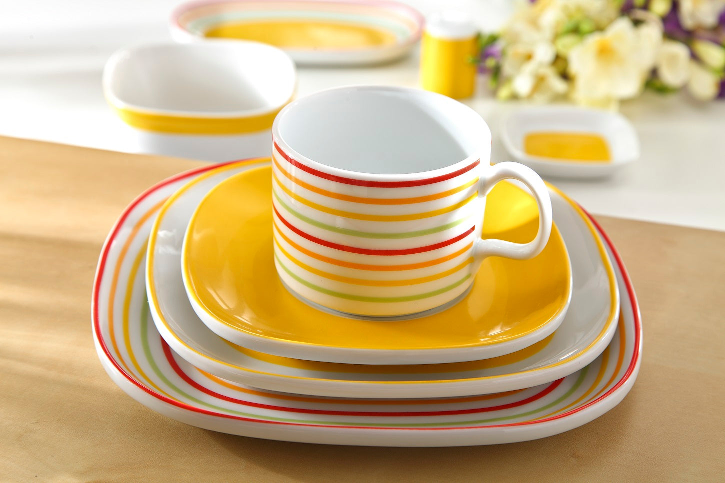 Tea Set - Fall  (8pcs)